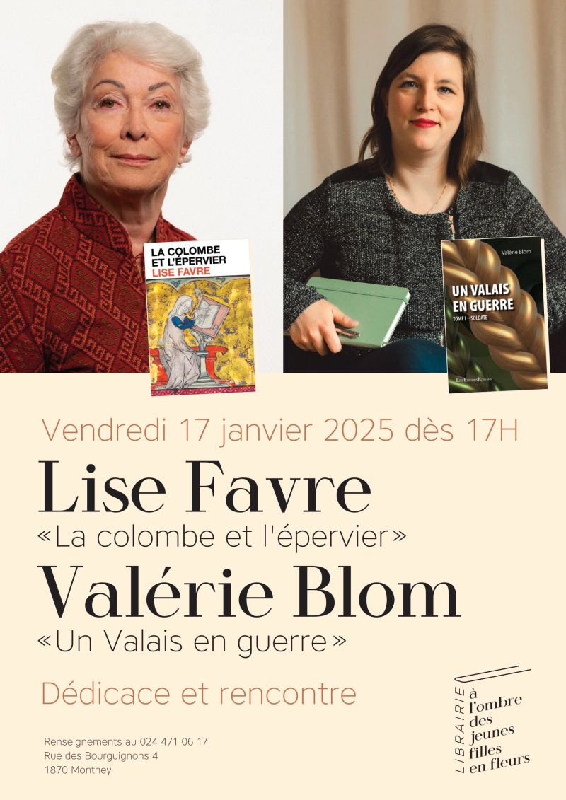 Illustration : Dédicaces à la librairie À l'ombre des jeunes filles en fleurs